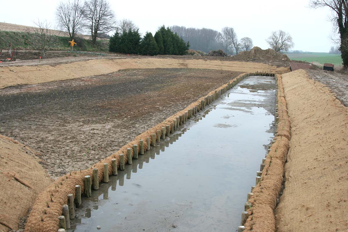 Coir logs MSTEROSION CONTROL